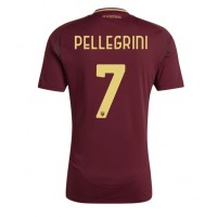 Koszulka piłkarska AS Roma Lorenzo Pellegrini #7 Strój Domowy 2024-25 tanio Krótki Rękaw